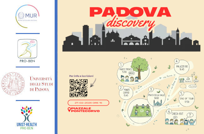 Collegamento a Padova Discovery - Trekking urbano insieme ai PHA - 27 Febbraio 2026